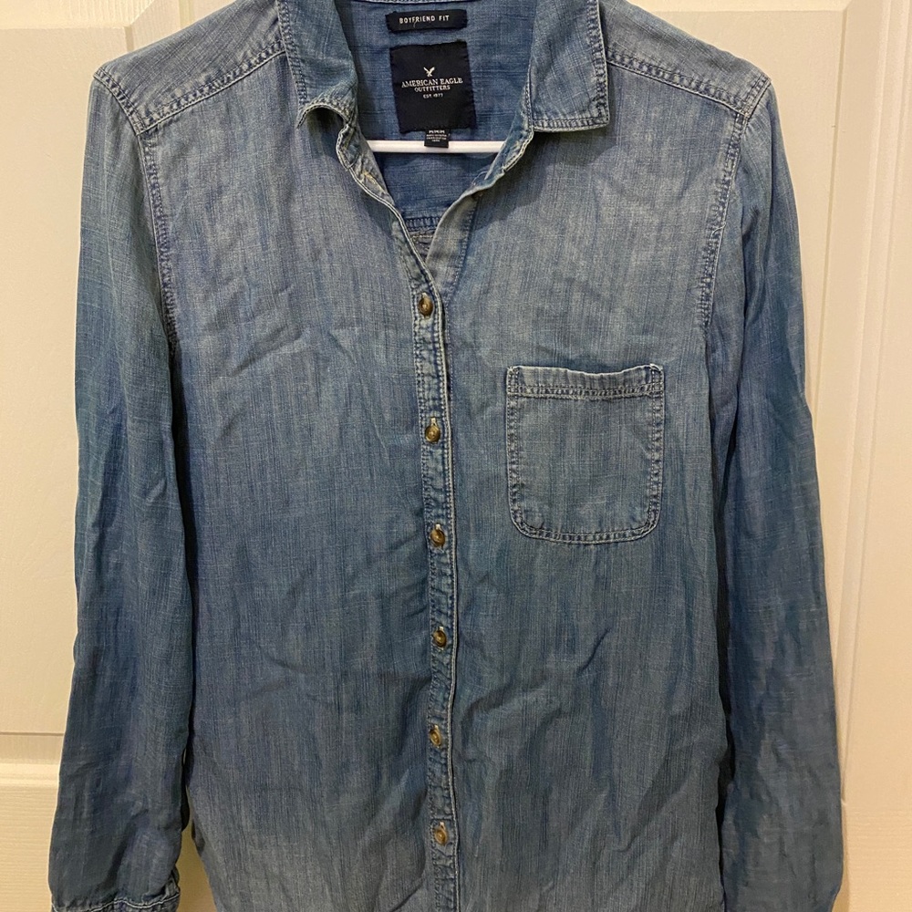 American Eagle Denim Shirt